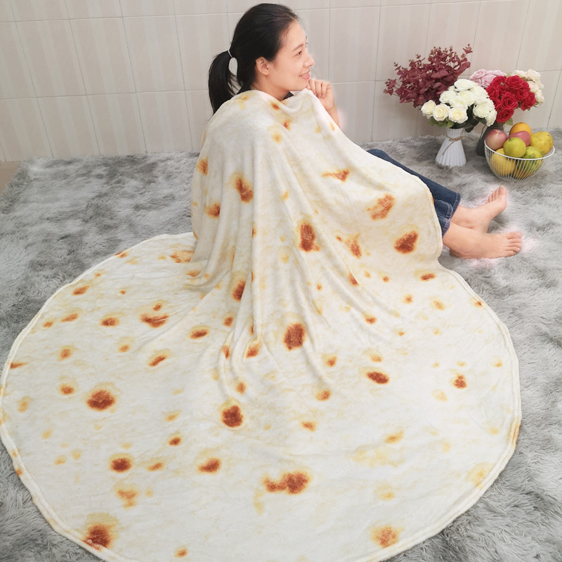 Tortilla Warmer Cloth - Manta de Tortilla de Pizza, Manta