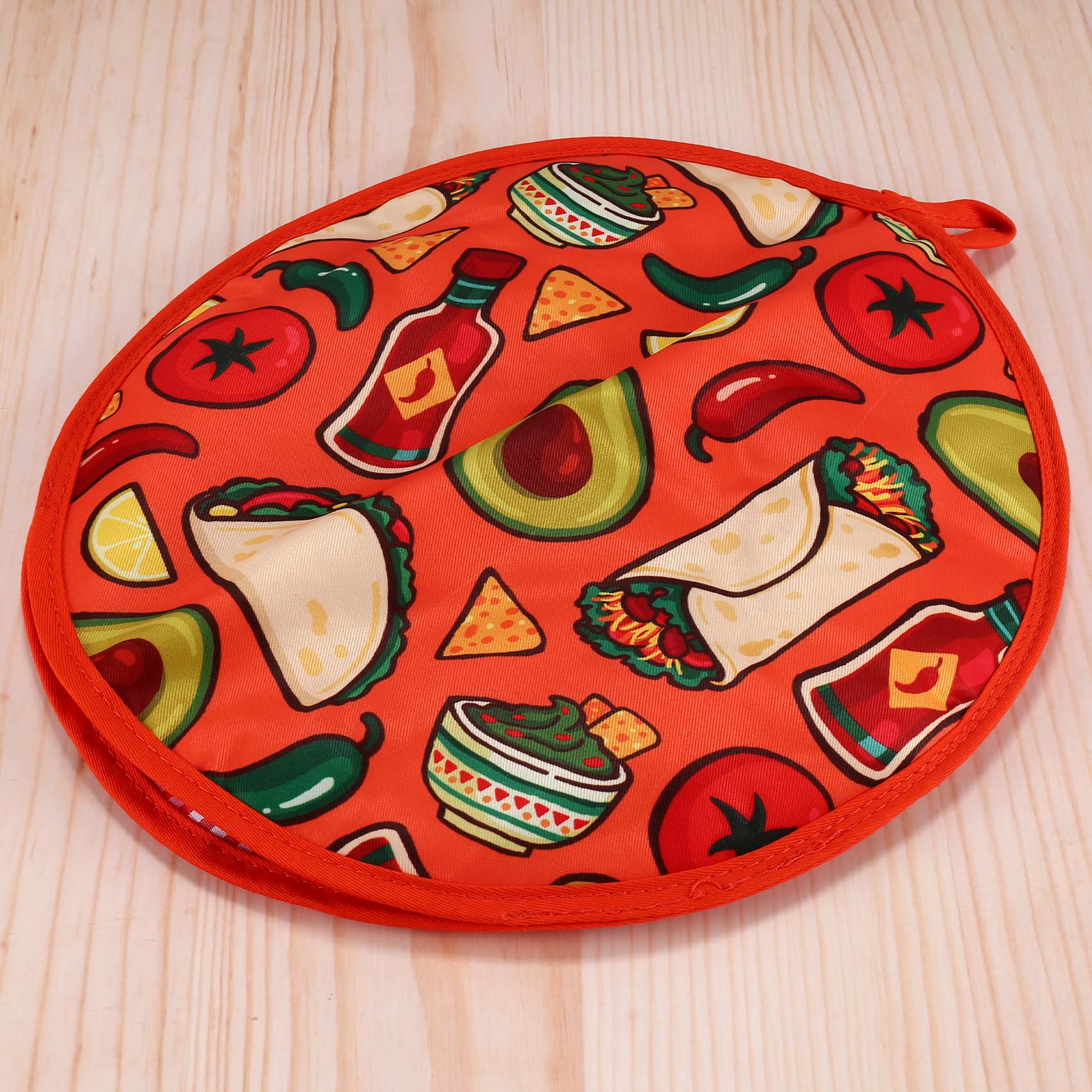 Tortilla Warmer Cloth - ABRE-Bolsa de tela de 12 pulgadas