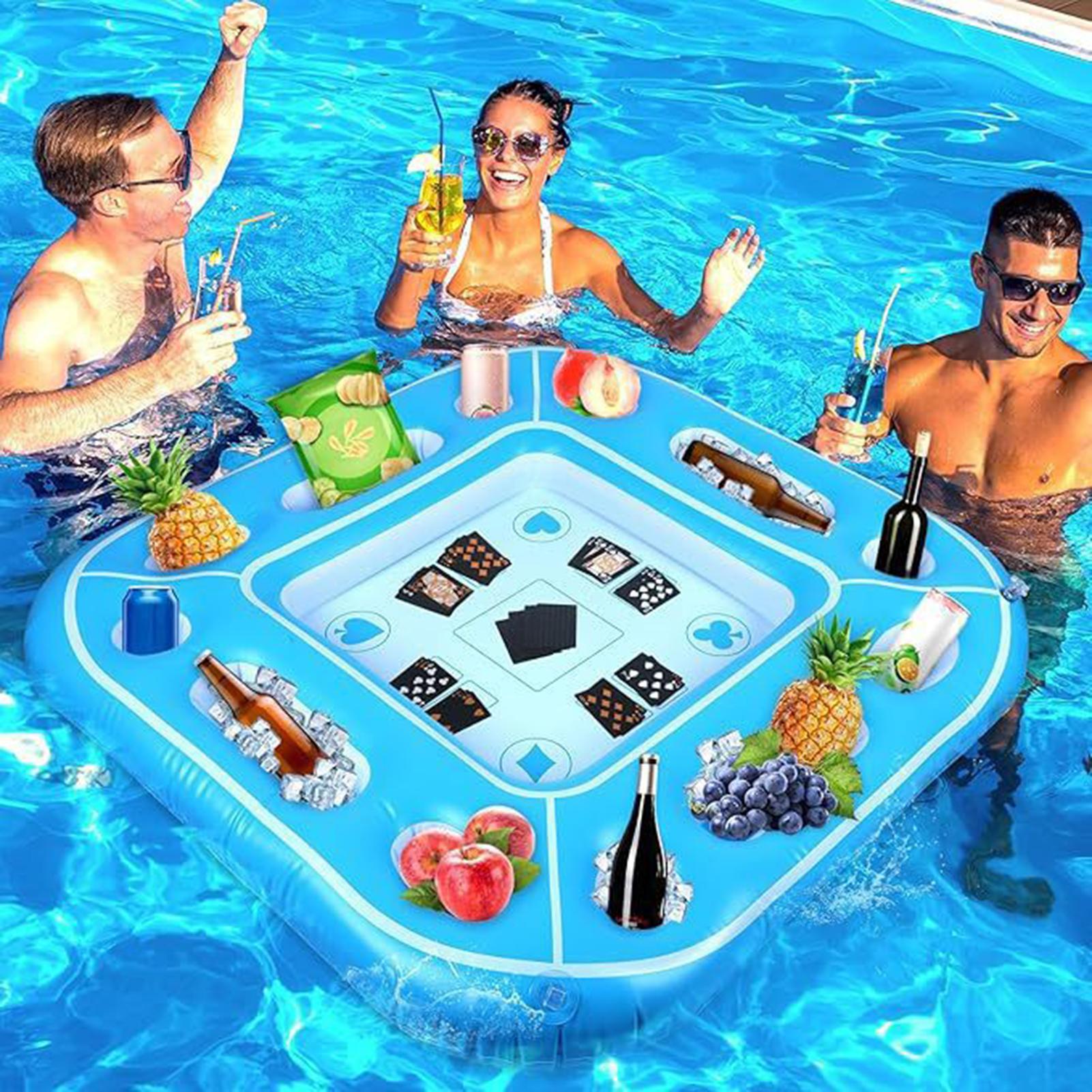Home Cooking Game - Mesa Flotante Inflable para Piscina con