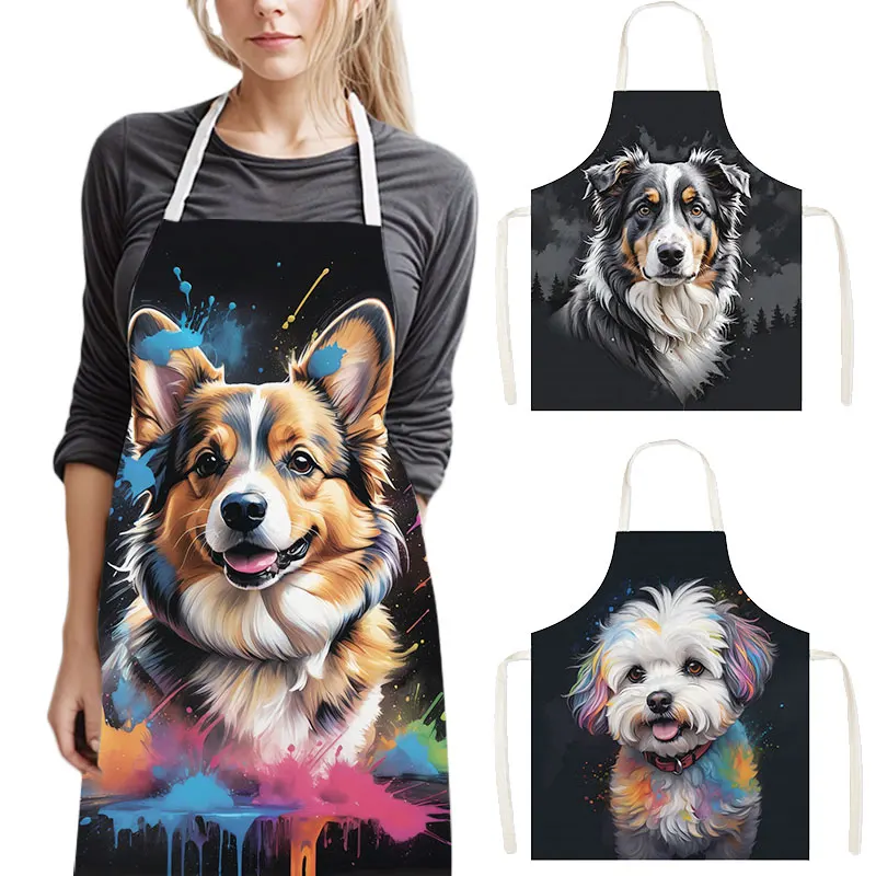 Home Cooking Dog Food - Delantal de cocina para Corgi, Bichon