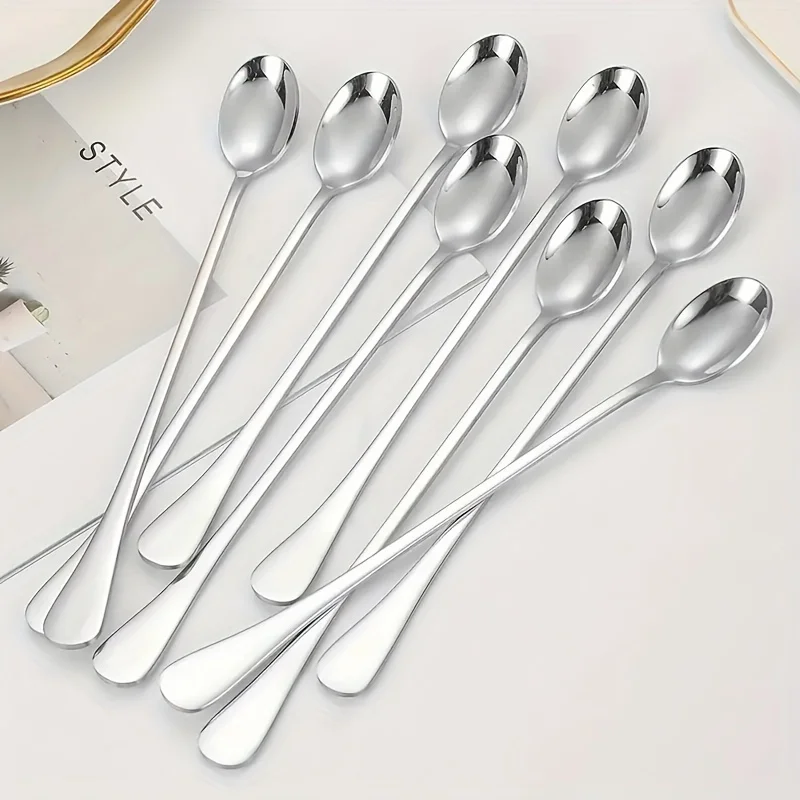 Home Cooking Utensil Set - Juego de cucharas de mango largo