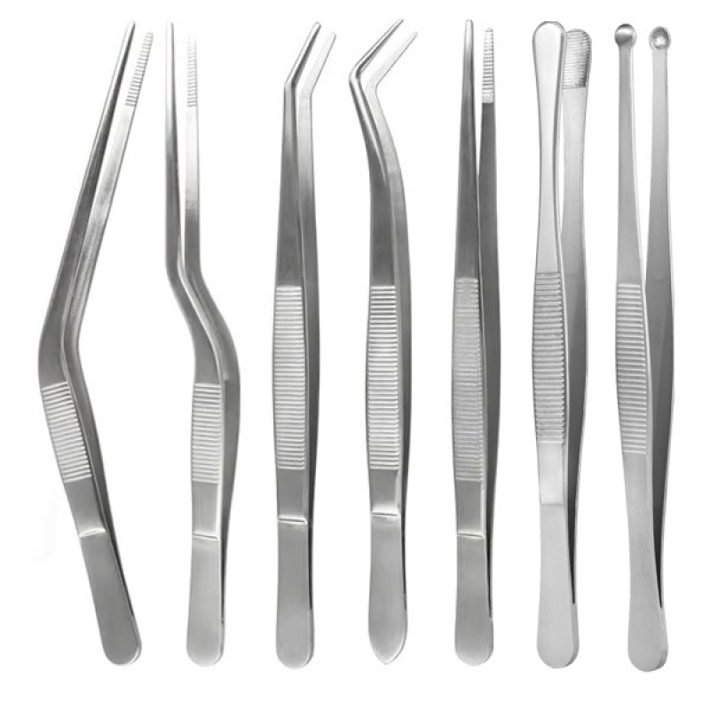 Home Cooking Utensil Set - Pinzas de Acero Inoxidable para Servir,