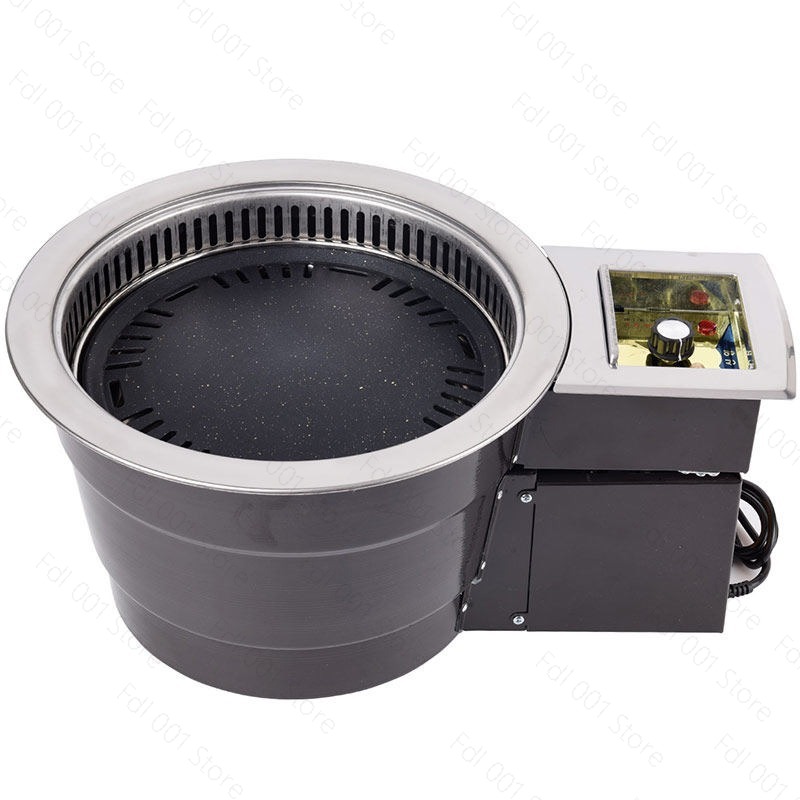 Home Cooking Service - Parrilla Eléctrica Sin Humo para Carne,
