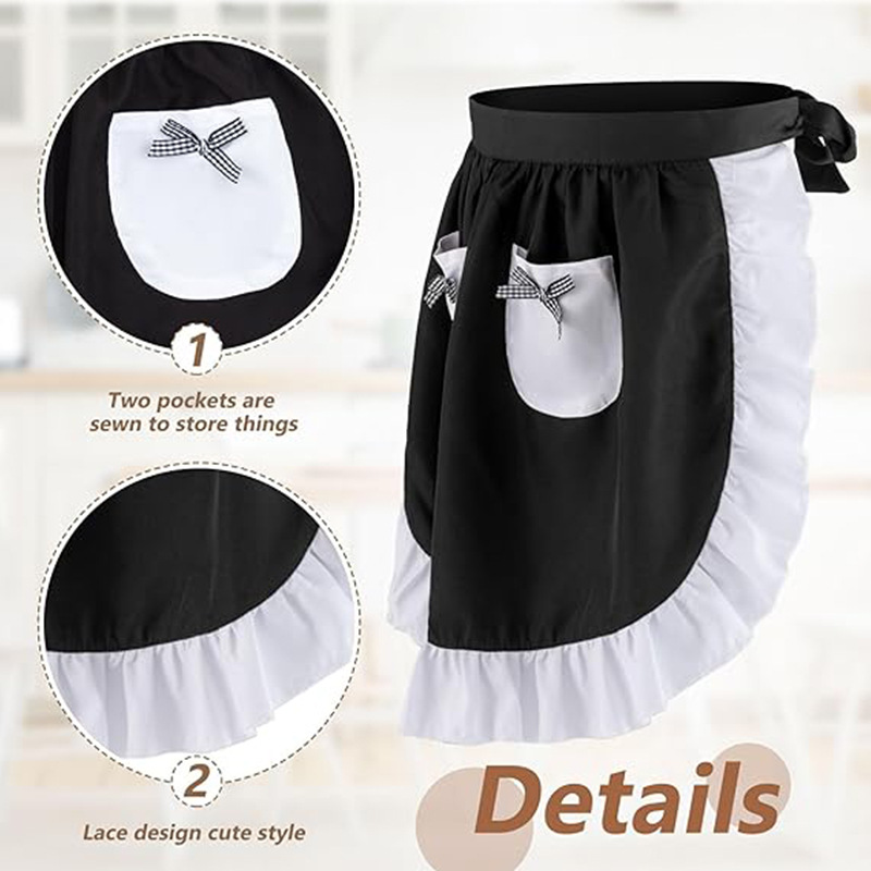 Delantal Corto Elegante de Enc - Home Cooking Service reseña y precio