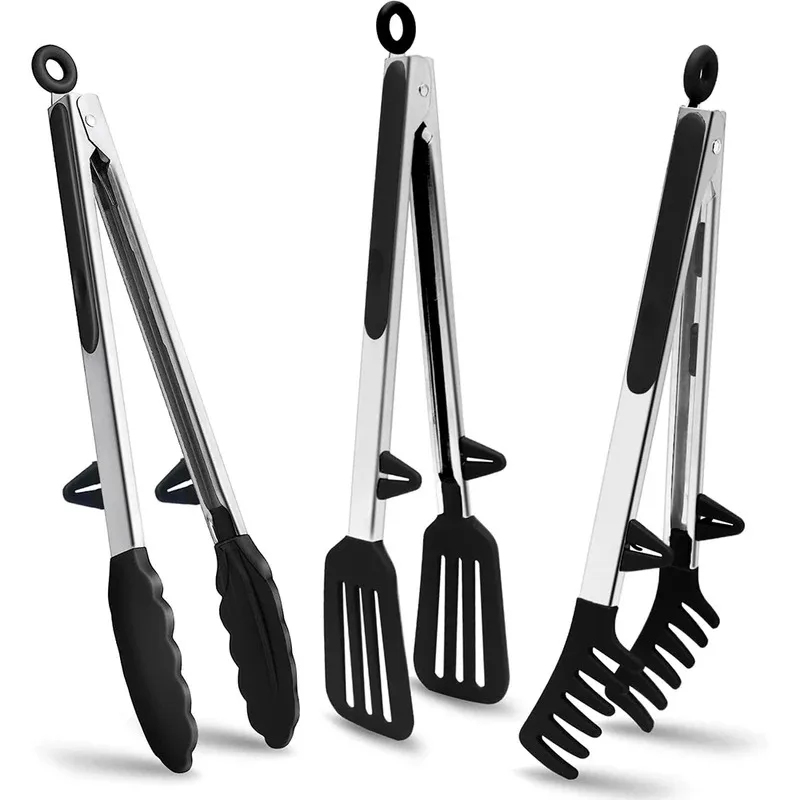 Juego de 3 Pinzas de Cocina de - Home Cooking Utensil Set reseña y precio