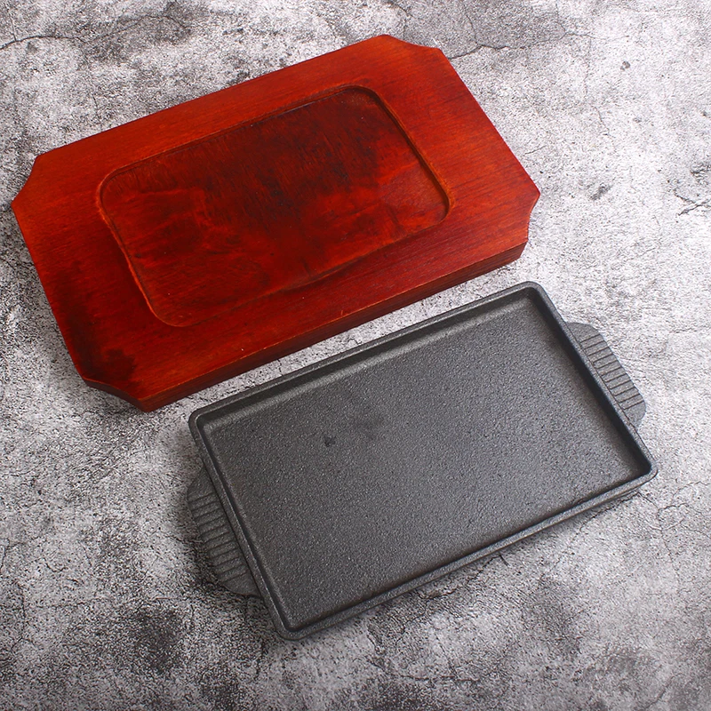 Sartén Rectangular de Hierro F - Home Cooking Steak reseña y precio