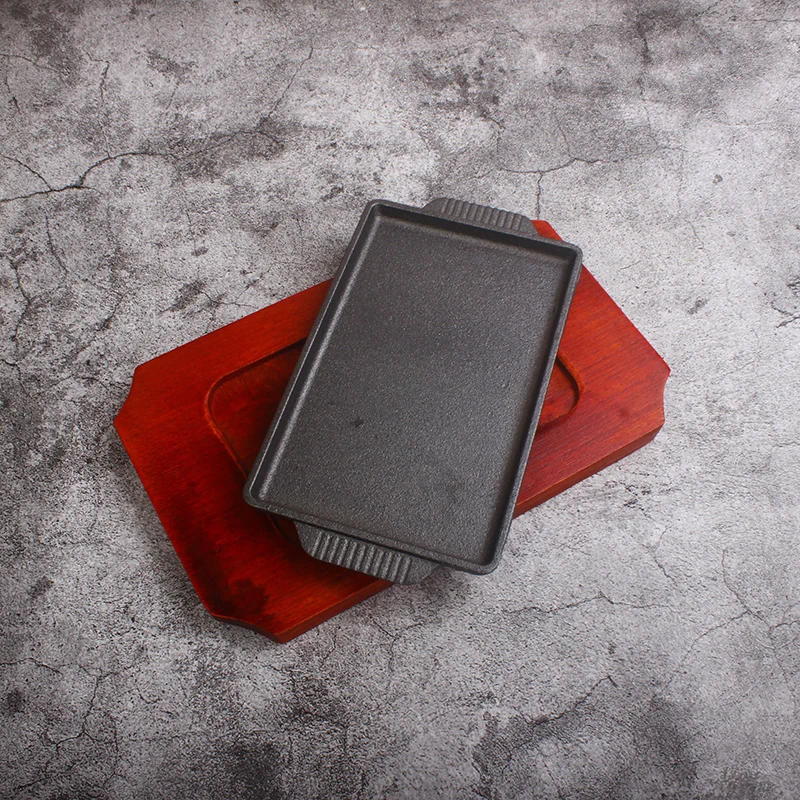 Sartén Rectangular de Hierro F - Home Cooking Steak reseña y precio