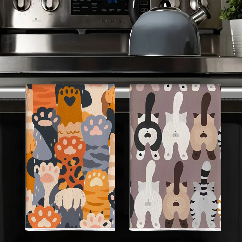 2 piezas, paños de cocina con  - Home Cooking Is The Best reseña y precio