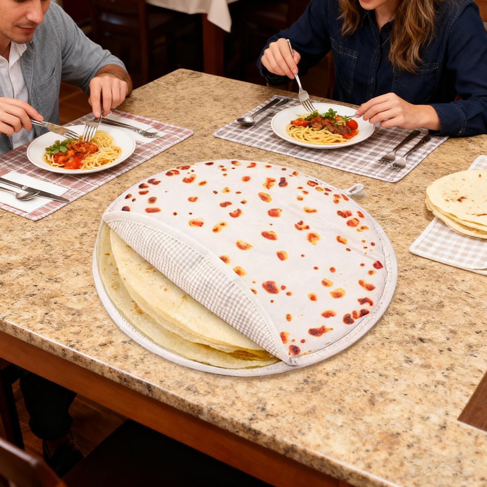 Calentador de tortillas térmic - Tortilla Warmer Cloth reseña y precio