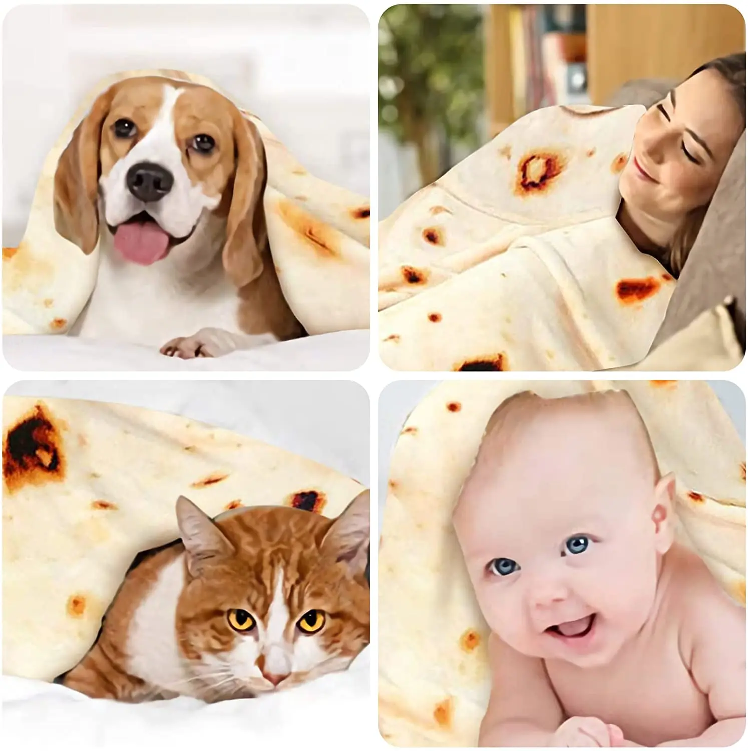 Mantas de Burrito de Franela m - Tortilla Warmer Cloth reseña y precio