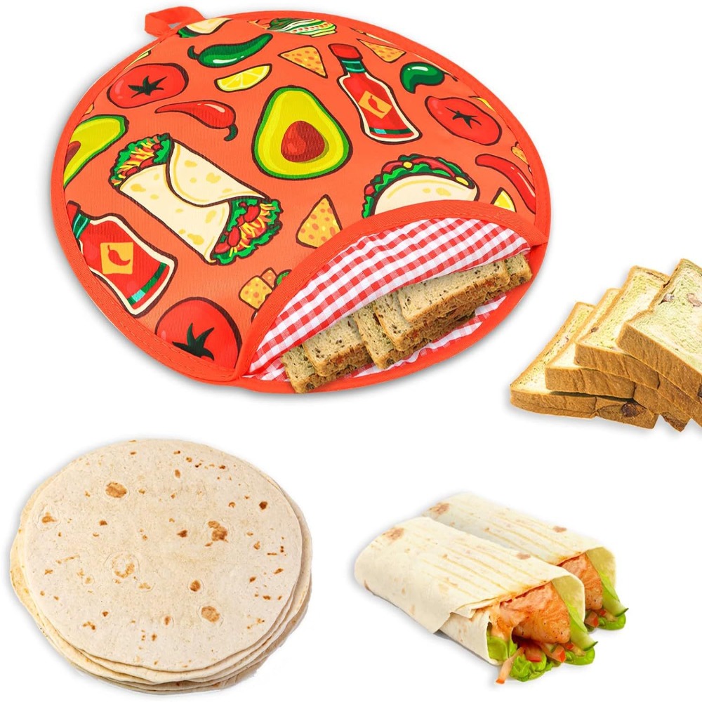 Bolsa Térmica Portátil para To - Tortilla Warmer Cloth reseña y precio