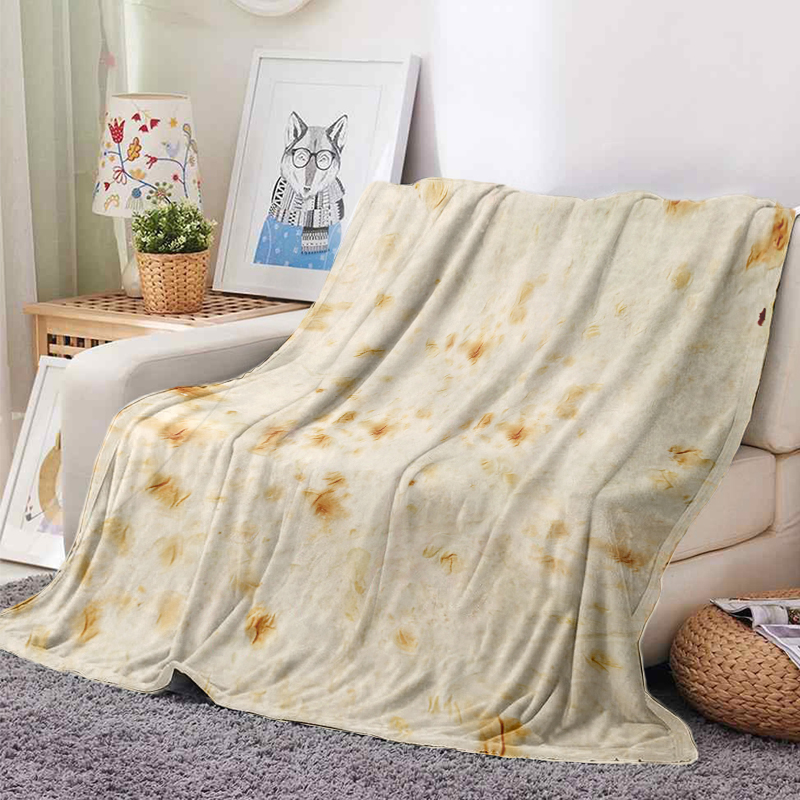 Manta de franela con estampado - Tortilla Warmer Cloth reseña y precio