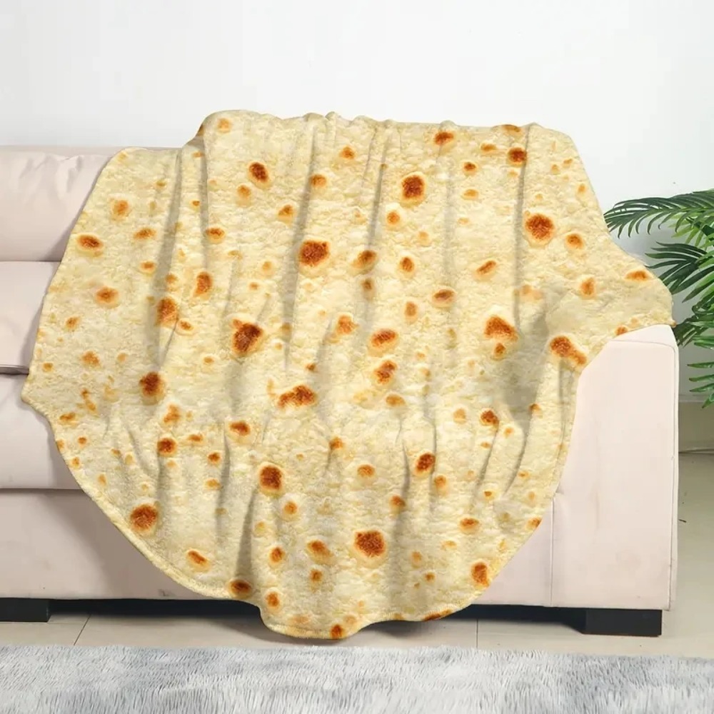 Manta de franela con estampado - Tortilla Warmer Cloth reseña y precio
