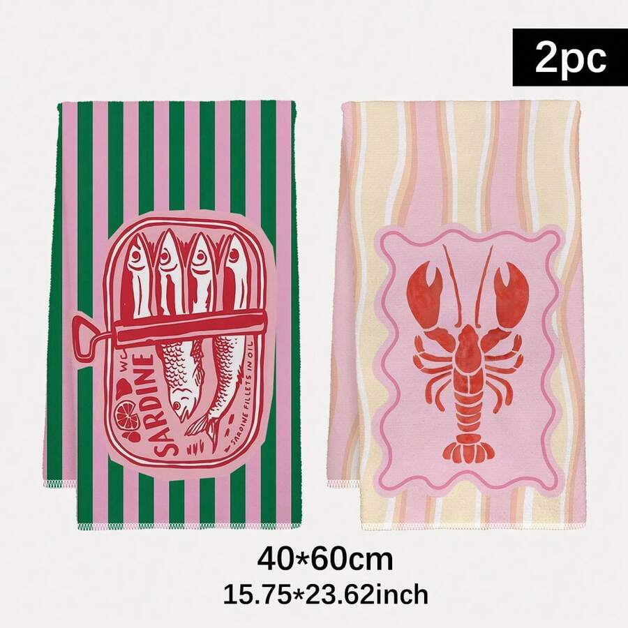 2 piezas, paños de cocina a ra - Home Cooking Is The Best reseña y precio