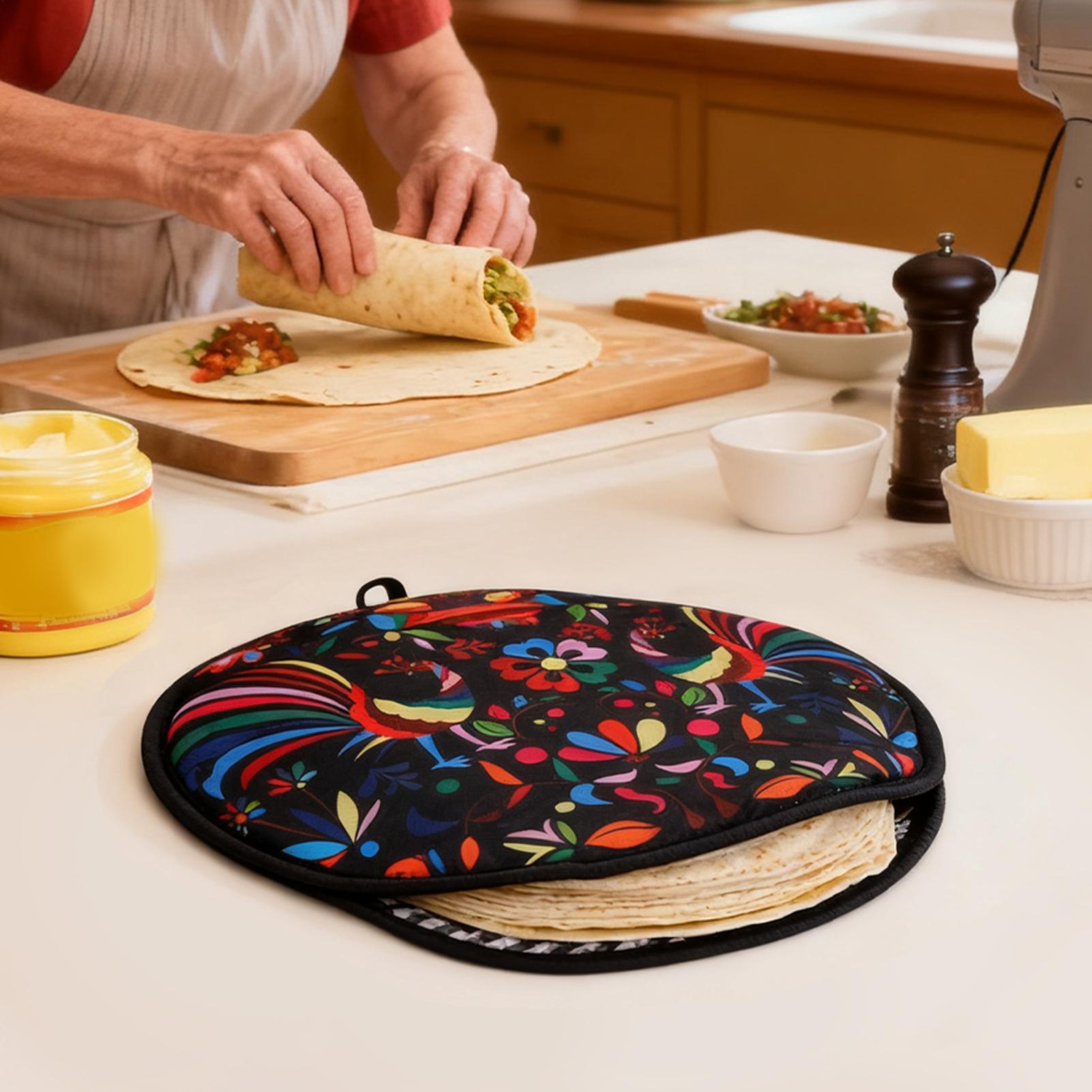 Bolsa para soporte de tortilla - Tortilla Warmer Cloth reseña y precio