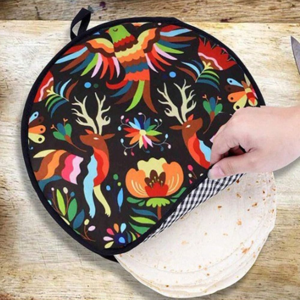 Práctica bolsa calentadora de  - Tortilla Warmer Cloth reseña y precio