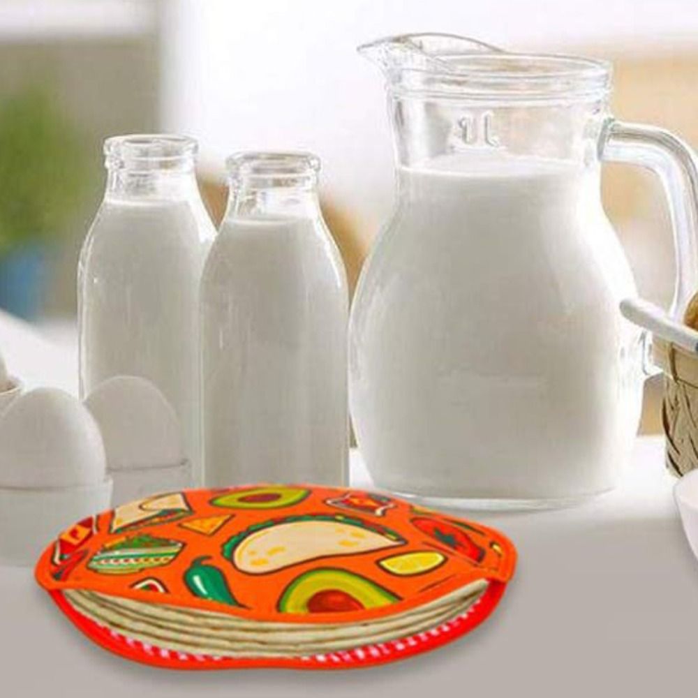 Práctica bolsa calentadora de  - Tortilla Warmer Cloth reseña y precio