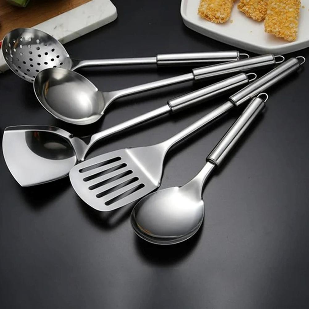 5 unids/set de espátula prácti - Home Cooking Utensil Set reseña y precio