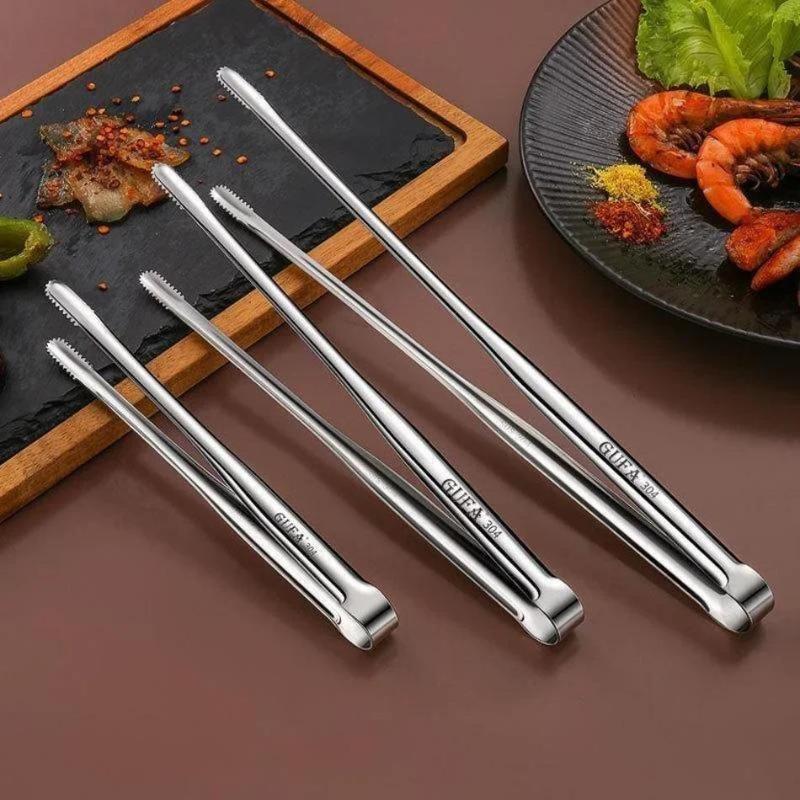 Pinzas de Cocina de Acero Inox - Home Cooking Steak reseña y precio