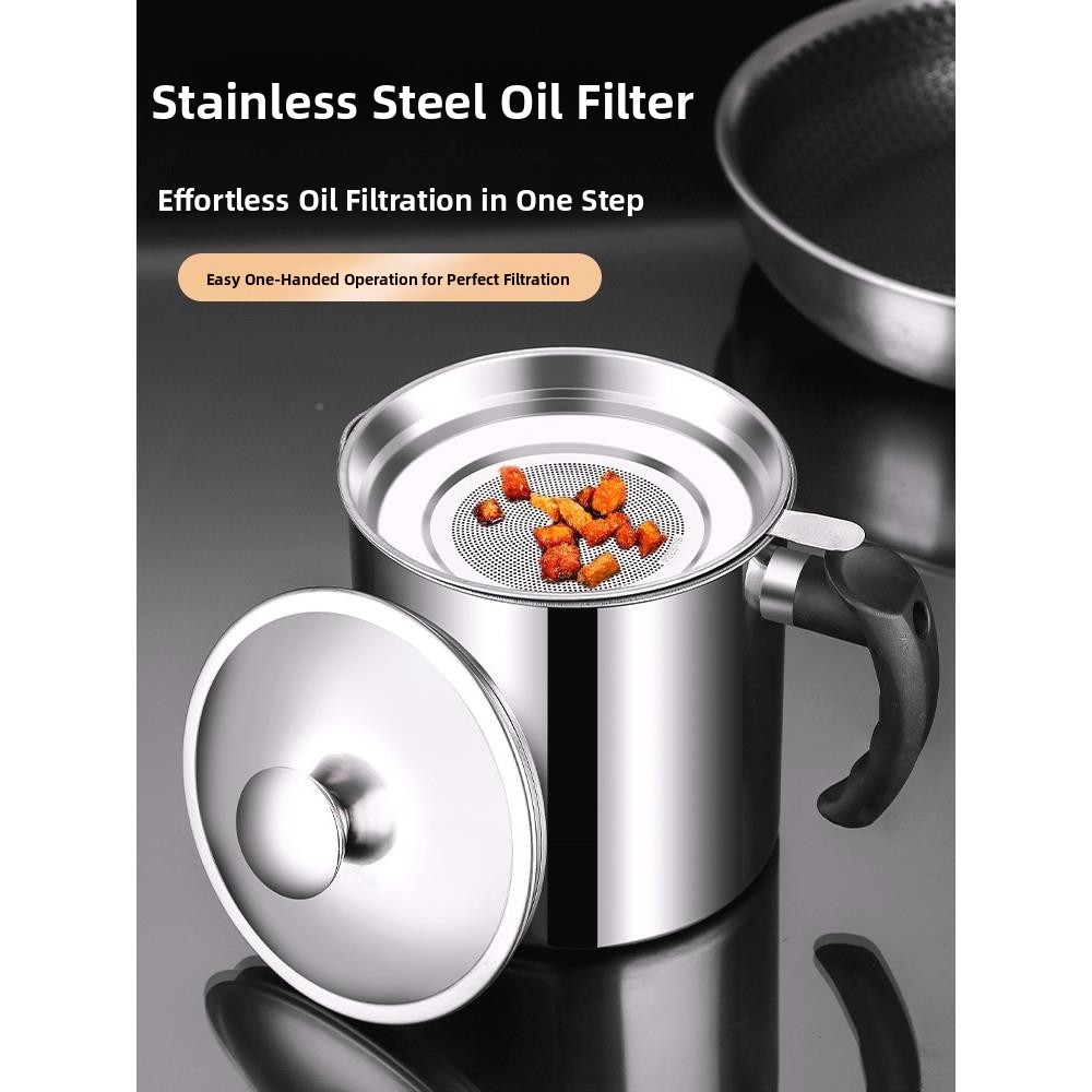 Filtro de Aceite de Acero Inox - Home Cooking Oil Filter reseña y precio
